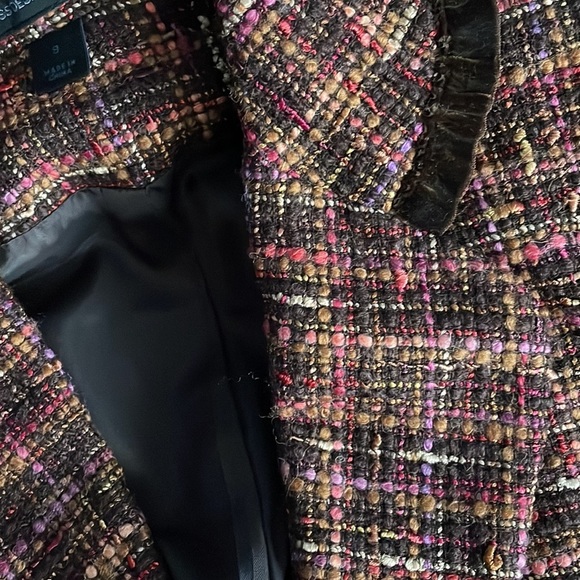 Express Tweed Cropped Blazer - Picture 8 of 9